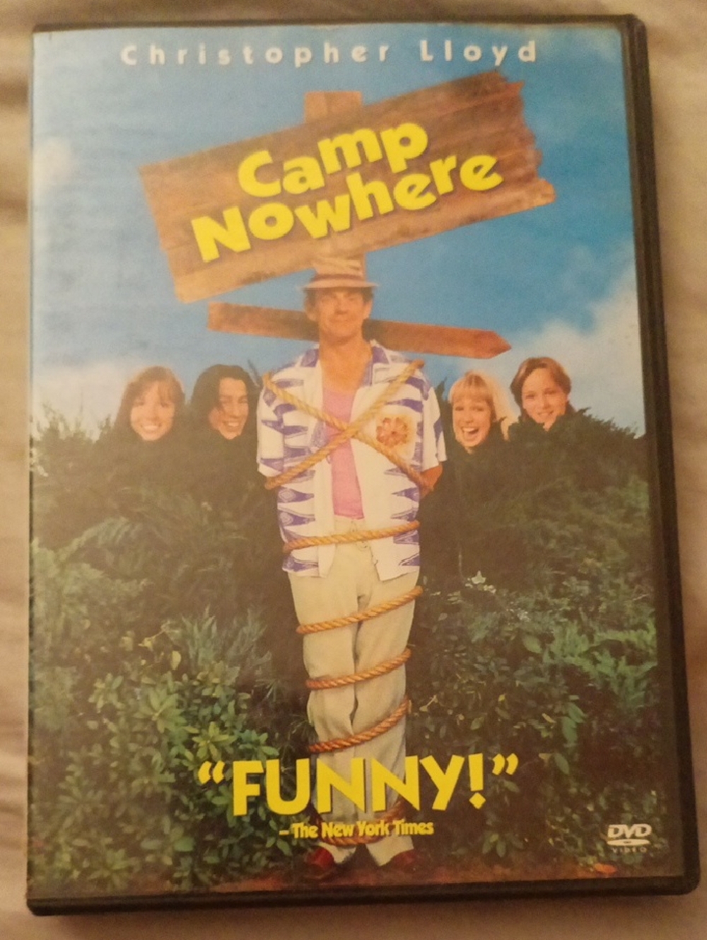 Camp Nowhere DVD - Featuring Christopher Lloyd, Jessica Alba Debut Roll 1994